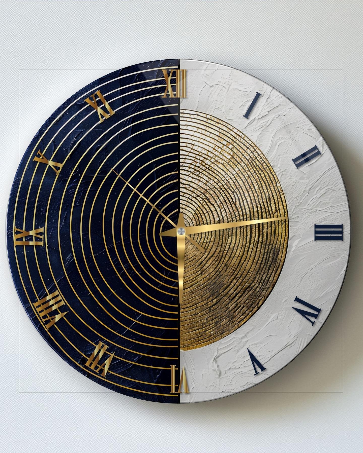 Custom Photo Wall Clock – Personalized Printed Clock Gift – Silent Non-Ticking Decorative Home Wall Art