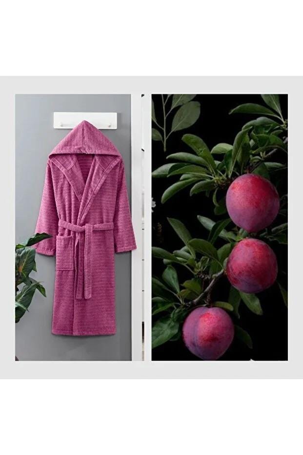 2-Piece Hooded Couple Bathrobe Set – Matching His and Her Robes, Soft Cotton Unisex Bathrobes, Perfect Wedding & Anniversary Gift