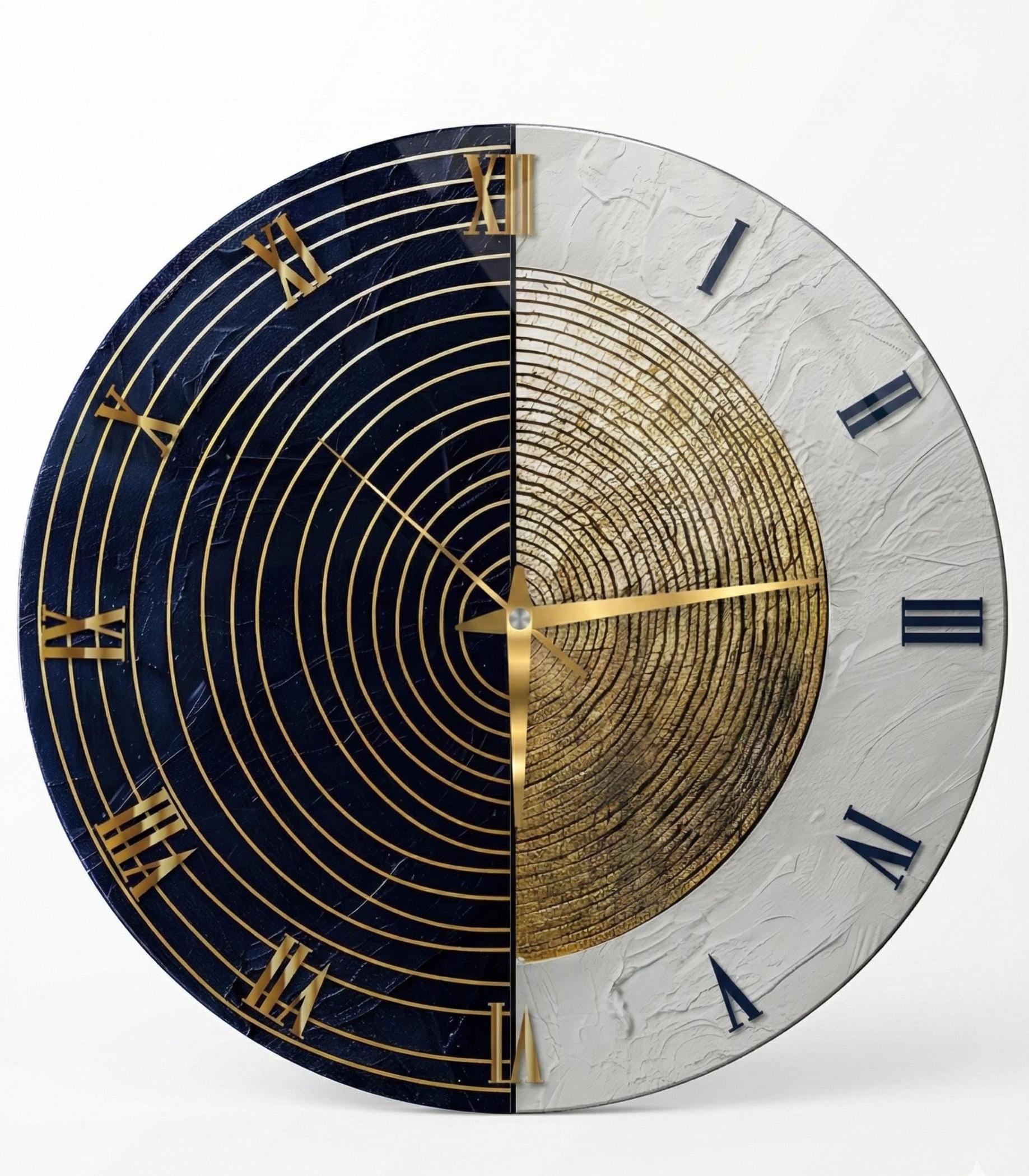 Custom Photo Wall Clock – Personalized Printed Clock Gift – Silent Non-Ticking Decorative Home Wall Art